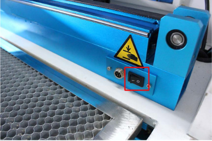 旋轉(zhuǎn)軸開關(guān)被打開