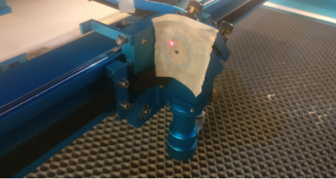 光路測試(黑色點(diǎn):激光路徑 紅色點(diǎn):紅點(diǎn)指示路徑)