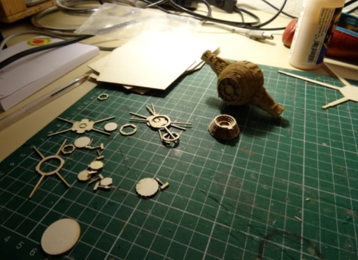 TIE 戰(zhàn)斗機(jī)模型