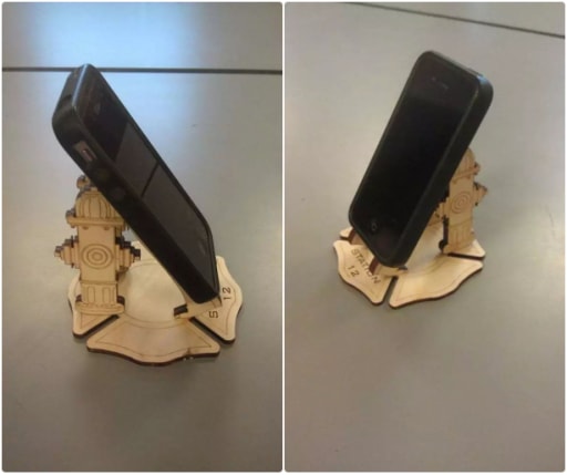 消防栓手機(jī)支架